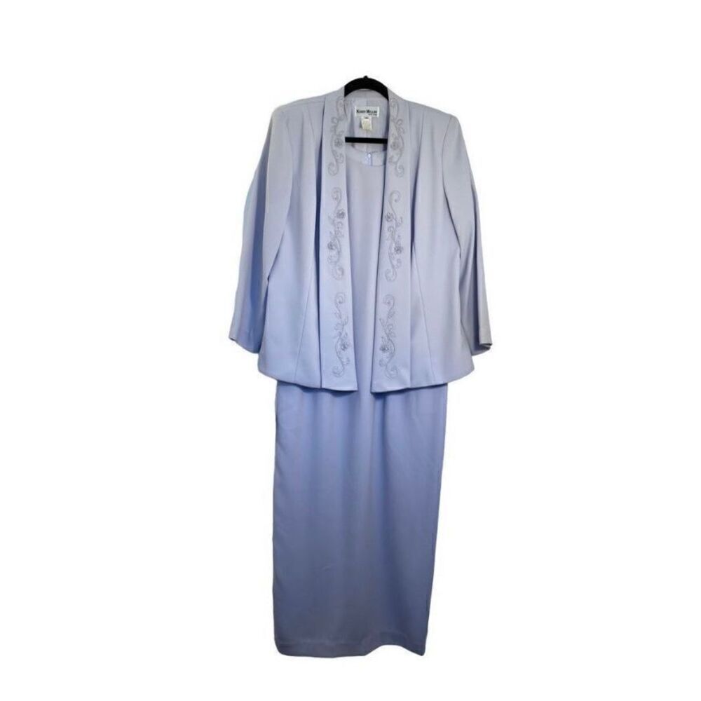 Karen Miller vintage mother/grandmother of the bride maxi dress S/14